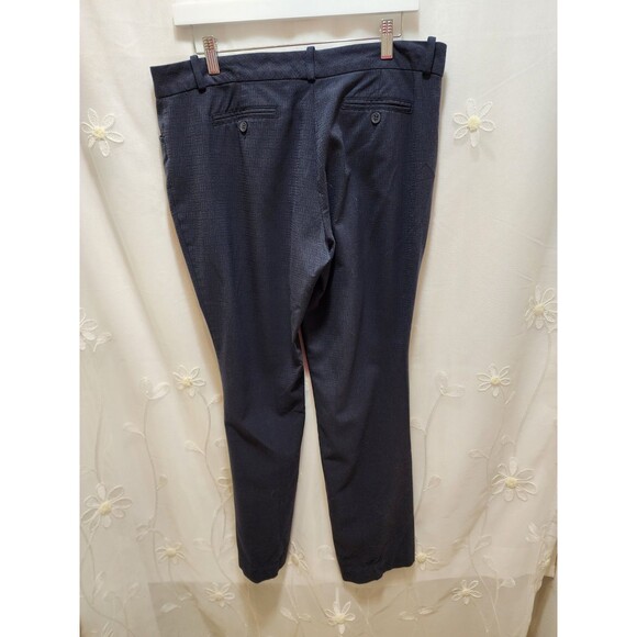 WORTHINGTON WOMENS P12 DARK BLUE LINE PANTS MODERN FIT SLACKS CAREER BUISNESS - Picture 9 of 16
